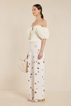 SAMANTHA TOP - OFF WHITE