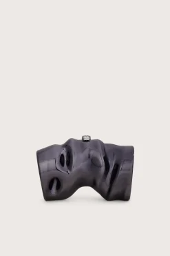 SCRUNCH CLUTCH - BLACK