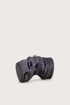 SCRUNCH CLUTCH - BLACK