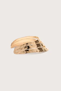 SELENA CHOKER - SHINY BRASS