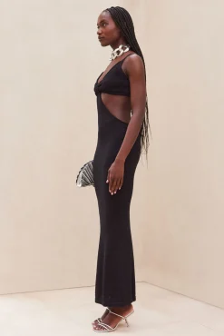 SERITA DRESS - BLACK