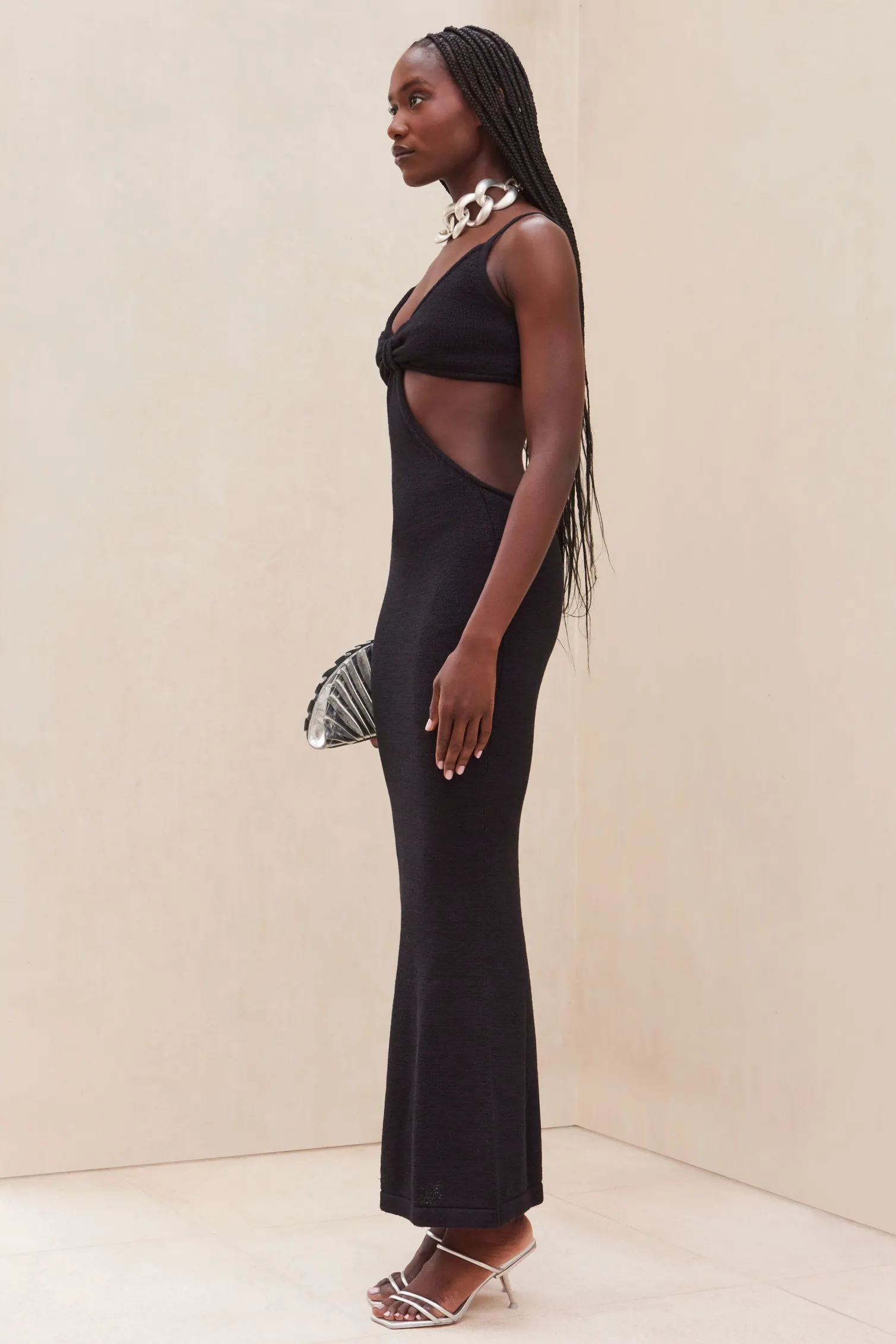 SERITA DRESS - BLACK