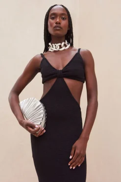 SERITA DRESS - BLACK