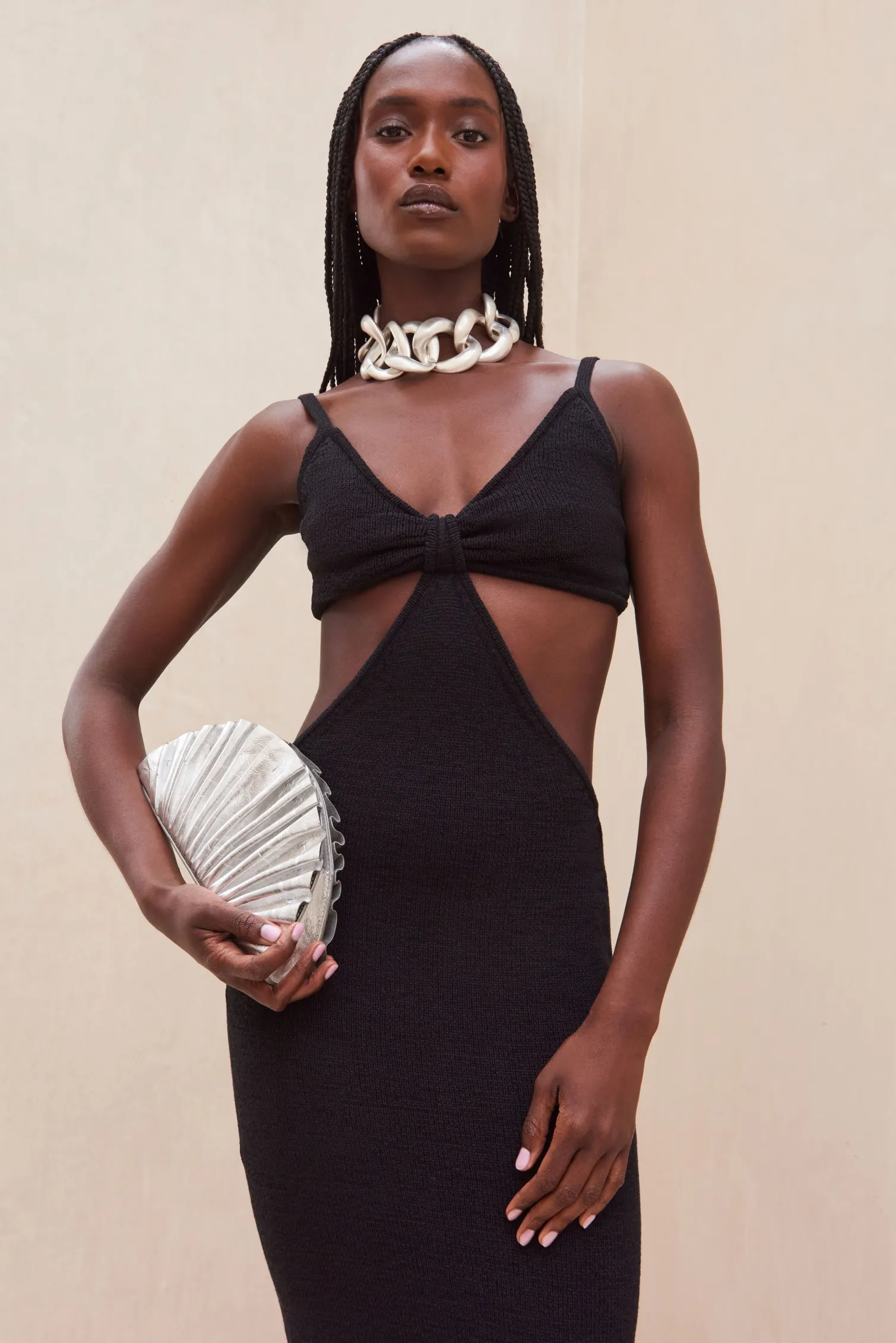 SERITA DRESS - BLACK