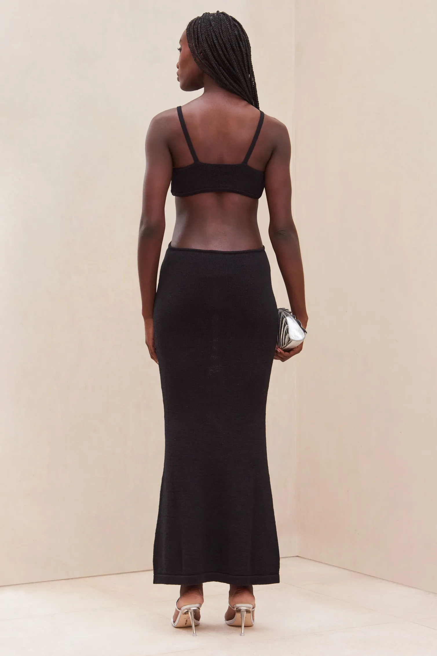 SERITA DRESS - BLACK