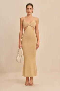 SERITA DRESS - SAND