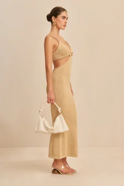 SERITA DRESS - SAND