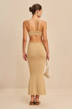 SERITA DRESS - SAND