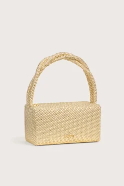 SIENNA MINI BAG - SHINY BRASS