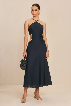 SILVIA DRESS - BLACK