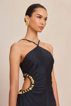 SILVIA DRESS - BLACK