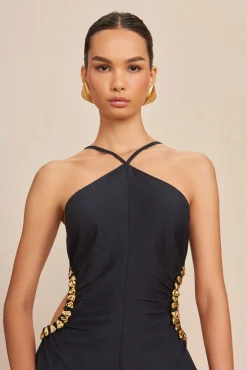 SILVIA DRESS - BLACK