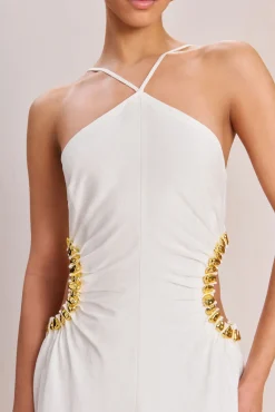 SILVIA DRESS - OFF WHITE