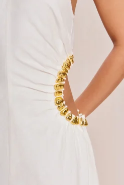SILVIA DRESS - OFF WHITE