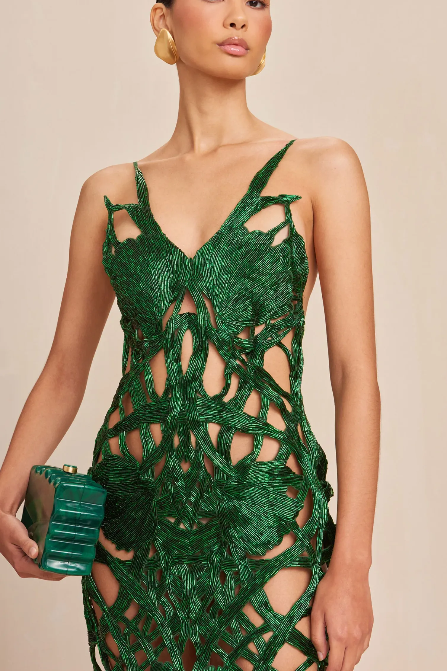 SITA GOWN - MALACHITE