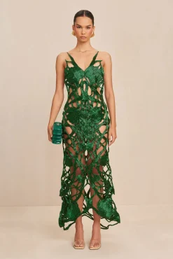 SITA GOWN - MALACHITE