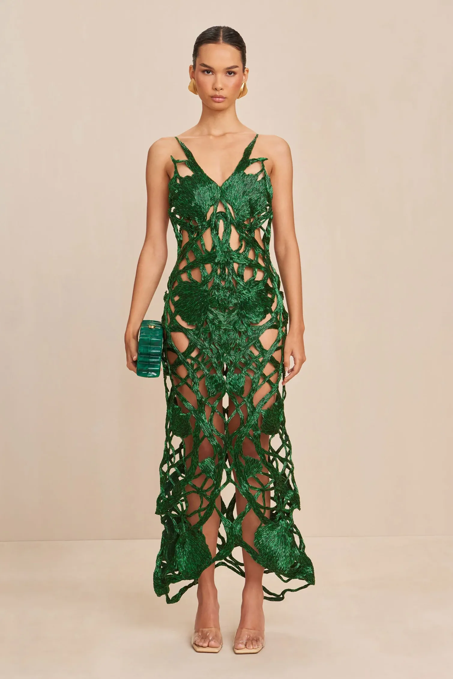 SITA GOWN - MALACHITE
