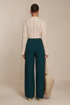 SKIVY KNIT TOP - MUSHROOM