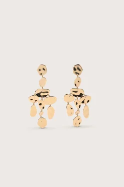 SLOANE EARRING - SHINY BRASS