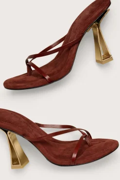 SORIAH SANDAL - MAHOGANY