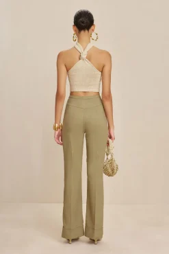 SORINE KNIT TOP - BEACH