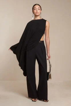 STACIA TOP - BLACK