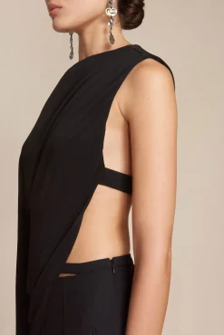 STACIA TOP - BLACK