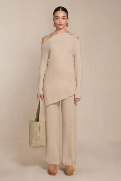 SUDI KNIT PANT - TAWN