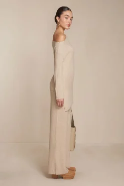SUDI KNIT PANT - TAWN