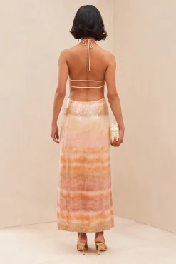 TASMIN DRESS - DUSTY DYE