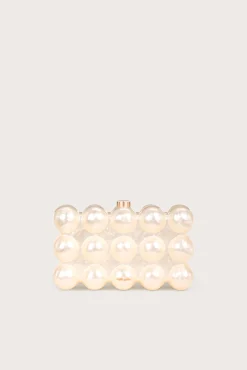 THE BUBBLE CLUTCH - IVORY
