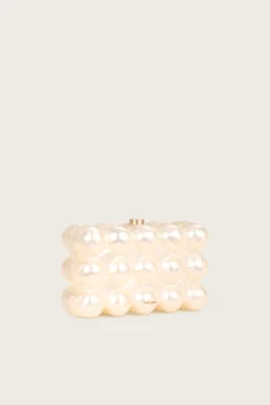 THE BUBBLE CLUTCH - IVORY