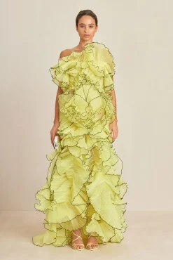 TORREY GOWN - LEMON SORBET