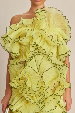 TORREY GOWN - LEMON SORBET