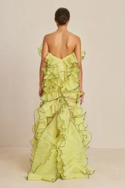 TORREY GOWN - LEMON SORBET