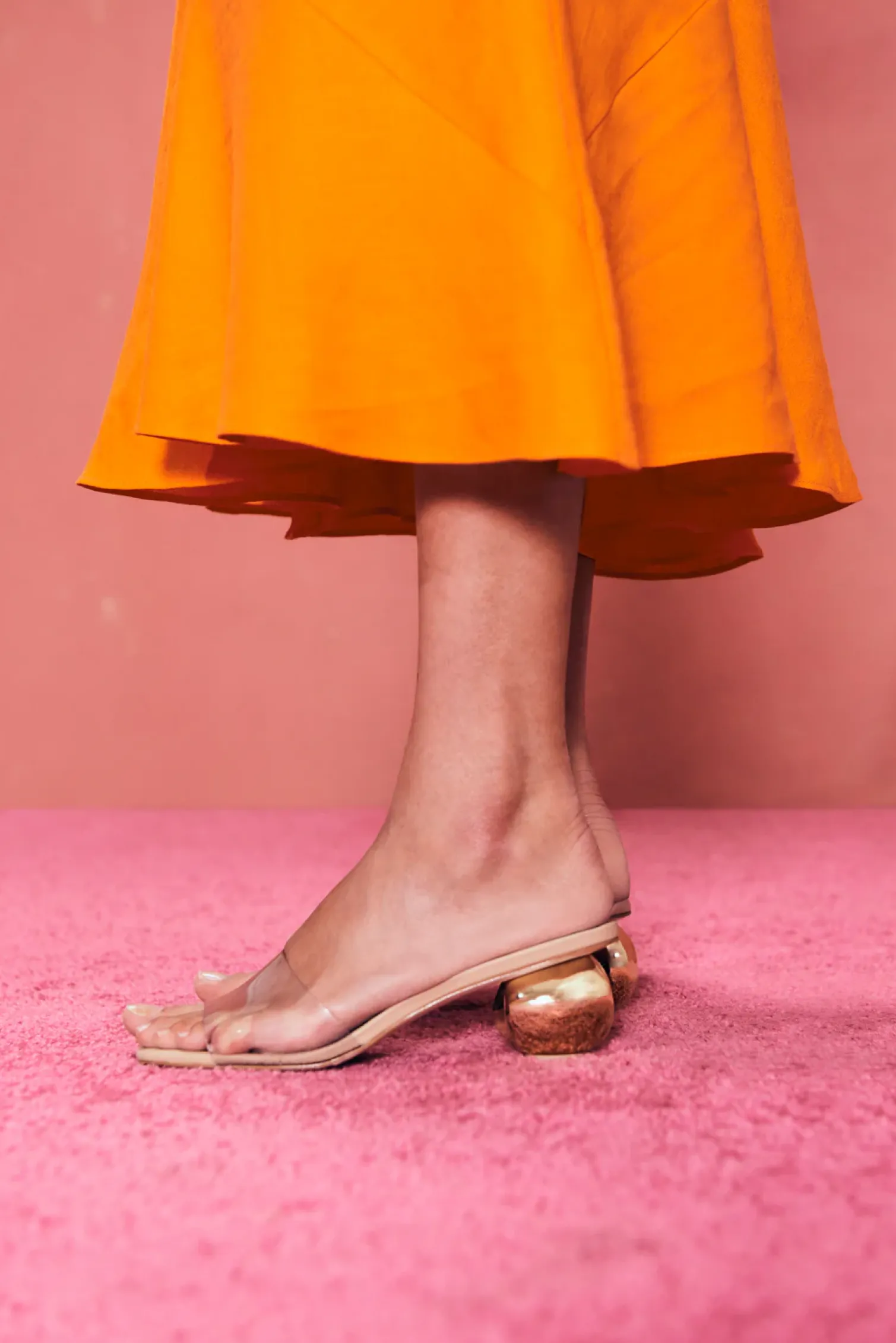TYRA MULE - CLEAR