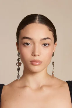 VAL EARRING - SHINY SILVER
