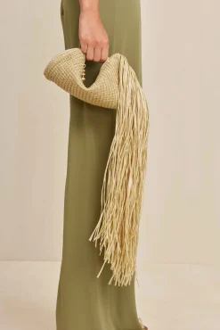 VIERA CLUTCH - NATURAL