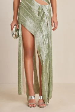 WHITNEY GOWN - LIGHT HONEYDEW