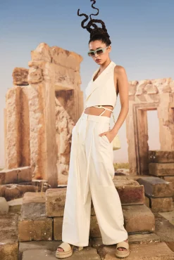 WYNN PANT - OFF WHITE