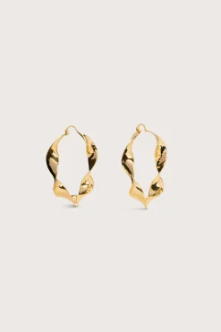 YAEL EARRING - SHINY BRASS